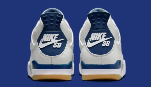 Nike SB × Air Jordan 4 SP “White Navy”が2025年3月に発売予定 ［DR5415-100］