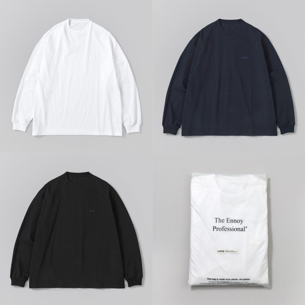 ENNOY 2Pack L/S T-Shirtsが国内4月20日に発売 | UP TO DATE