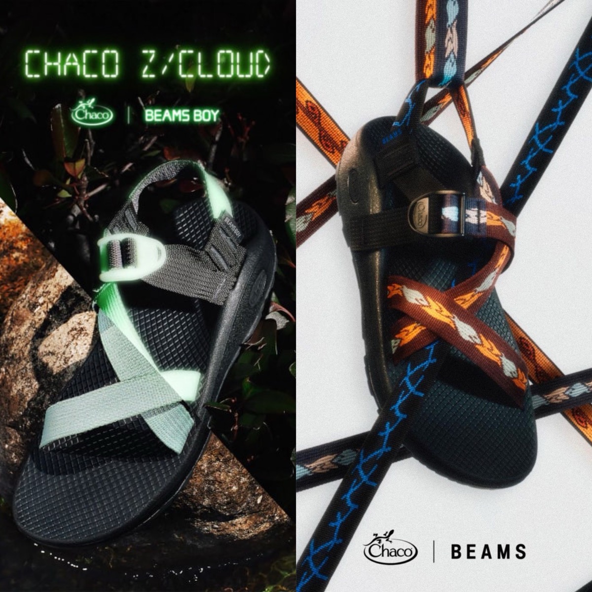 Chaco × BEAMS 24SS 別注サンダル『Z1 Cloud』の国内WEB先行予約が開始。一般発売は5月11日から | UP TO DATE