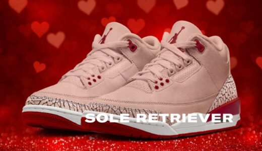 Nike Wmns Air Jordan 3 Retro “Valentine’s Day”が2025年2月に発売予定 ［HJ0178-600］