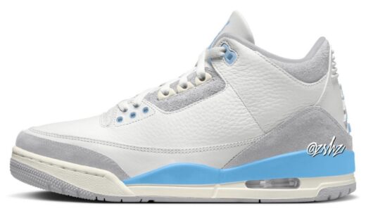 Nike Air Jordan 3 Retro “Hydrogen Blue”が2025年1月25日に発売予定 ［CT8532-101］