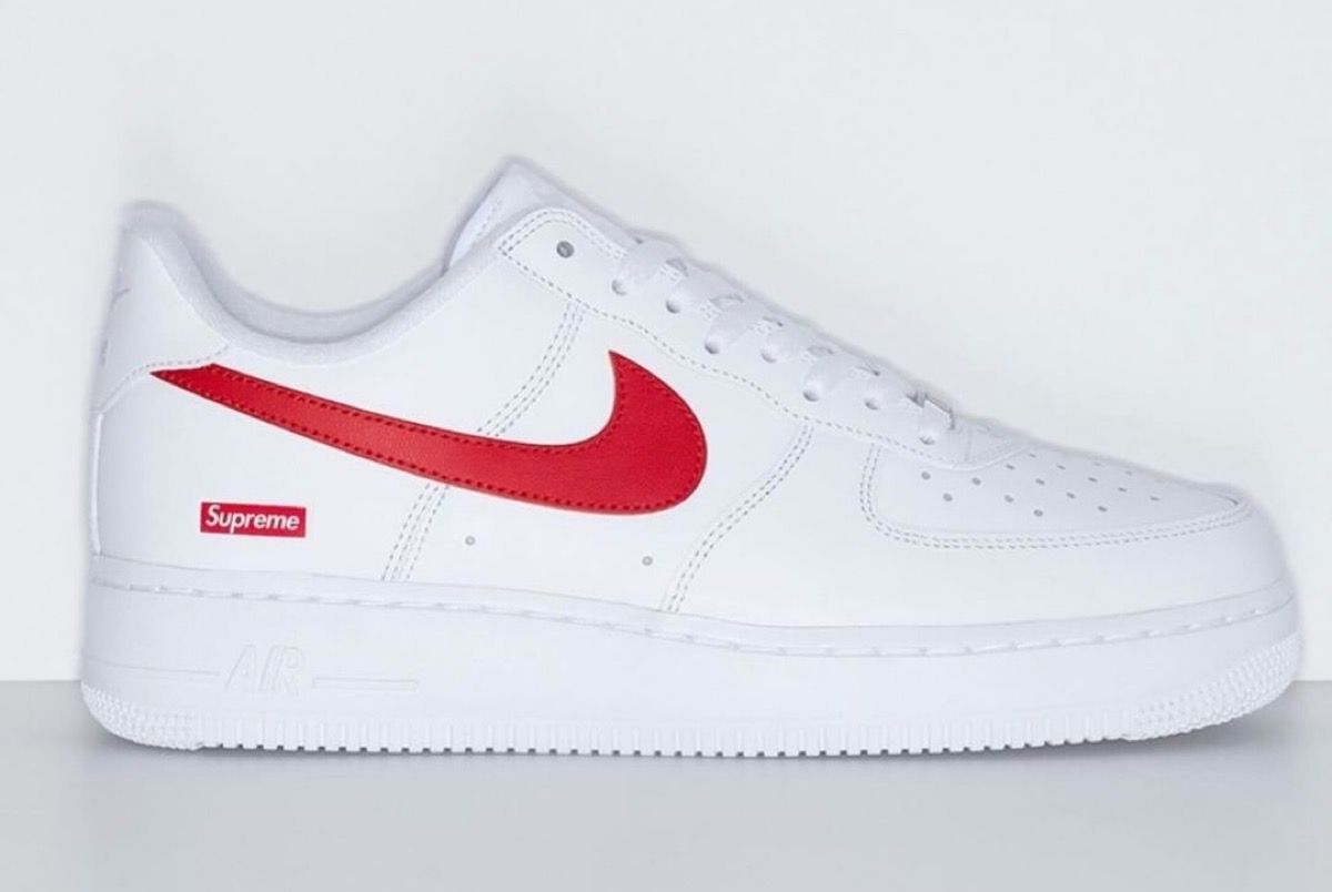 Supreme × Nike Air Force 1 Low “Chinese Red”が5月18日に中国限定で 
