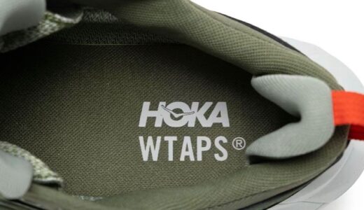 HOKA × WTAPS コラボスニーカー＆サンダルが発売予定か