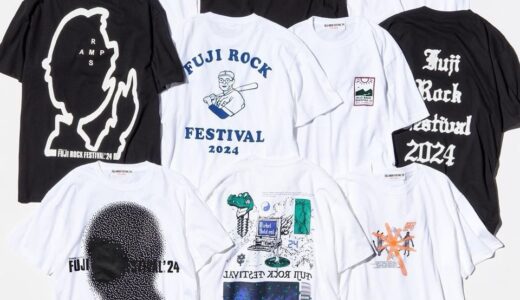 FUJI ROCK FESTIVAL’24 × BEAMS オフィシャルTシャツのWEB先行予約が開始