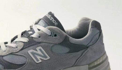 New Balance 992 “Grey”が2024年秋冬に復刻発売予定 ［U992GY］