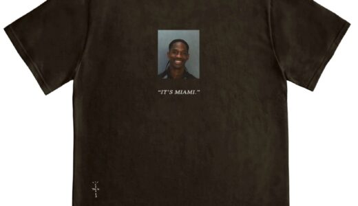 Travis Scott の逮捕Tシャツ第2弾『FREE THE RAGE TEE』が発売開始