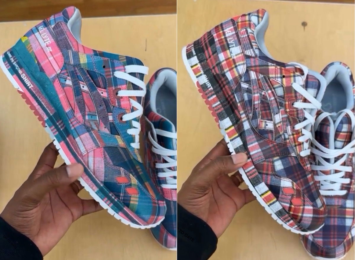 COMME des GARÇONS SHIRT x ASICS 25SS GEL-LYTE III “Tartan