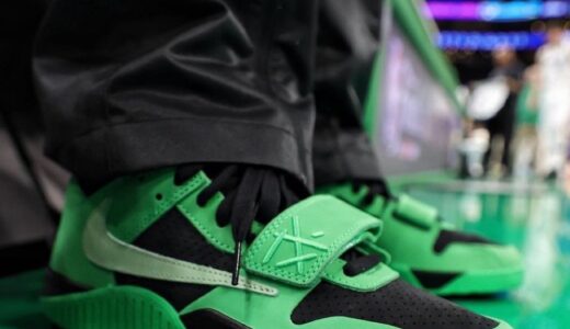 Travis Scott × Nike Jordan Jumpman Jack TR “Black Green”が公開