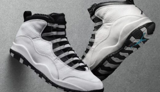 Nike Air Jordan 10 Retro OG “Steel”が2025年7月19日に復刻発売予定［HJ6779-104］