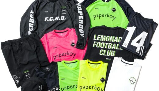 F.C.Real Bristol x paperboy “FOOTBALL PACK”が国内8月上旬に発売予定