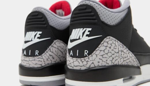 Nike Air Jordan 3 Retro OG “Black Cement”が11月23日に復刻発売予定 ［DN3707-010］