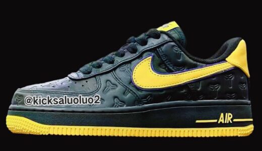 Nike × Kobe Bryant Air Force 1 Low Retro QS “Black”が2024年後半に発売予定 ［HV5122-001］