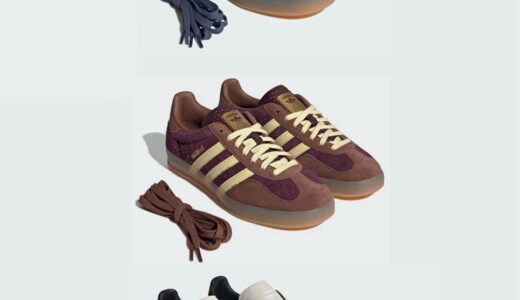 adidas GAZELLE INDOORの新作3モデルが国内8月2日より発売［JI0322 / JI0324 / IH4769］