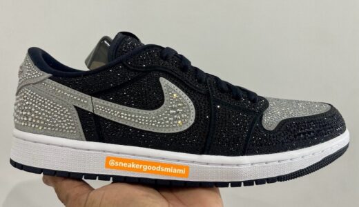 Swarovski x Nike Air Jordan 1 Low OG “Stealth”が2025年5月15日に発売予定 ［HM9208-001］