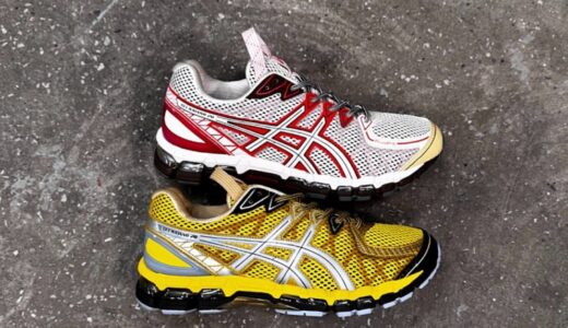 Kiko Kostadinov Studio × ASICS 『UB9-S GEL-KAYANO 20 “Classic Red” & “Vibrant Yellow”』が発売予定 ［1203A456.700 / 1203A456.750］