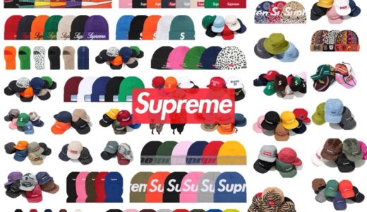 Supreme 2024FWに登場するビーニー & ハット類（Beanie / Hat）