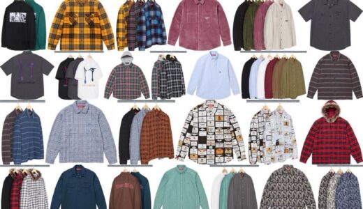 Supreme 2024FWに登場するシャツ類（Shirts）