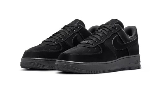 最も濃い黒を纏った Nike Air Force 1 Low '07 LX “Vanta Black”が国内11月1日より発売［HF9109-001］