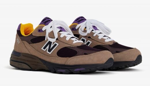 New Balance 『993 “Mushroom/Midnight Violet”』が9月19日に発売予定［U993MU］