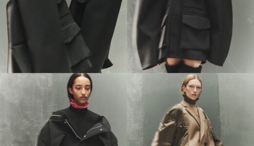 sacai 2024年秋冬コレクションが国内8月30日より発売開始【24AW】