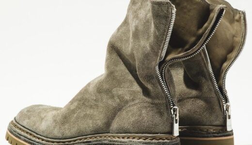 GUIDI × nonnative BACK ZIP BOOTS “VINTAGE KHAKI”が国内9月21日に発売