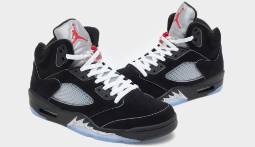 Nike Air Jordan 5 Retro OG “Black Metallic Reimagined”が国内2月1日に発売［HF3975-001］