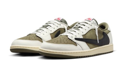 Travis Scott × Nike Air Jordan 1 Low OG SP “Reverse Olive”が国内9月28日に発売［DM7866-200］