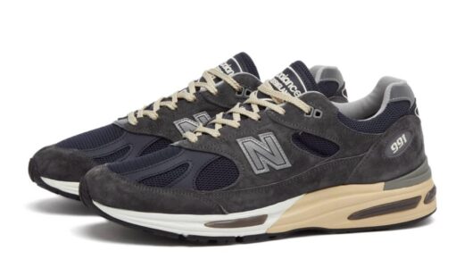 New Balance 991v2 “Dark Gull Grey/Navy”が国内11月29日より発売［U991GG2］