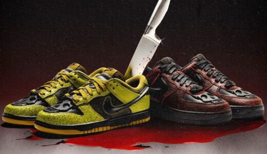 トゥに髑髏を配した Nike Dunk Low & Air Force 1 Low Retro QS “Halloween”が国内10月31日より発売［HV6103-300 / HV2016-001］