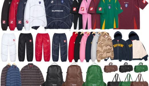 Supreme x Jane’s Addiction 24FW Week11が国内11月2日に発売【全商品一覧 価格など / 2024FW】