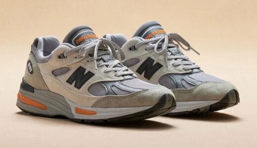 New Balance 991v2 “Grey Orange”が発売予定［U991BS2］