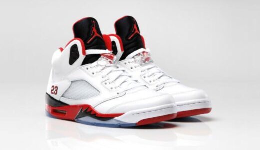 Nike Air Jordan 5 Retro “Fire Red Black Tongue”が2025年秋に復刻発売予定