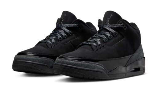 Nike Air Jordan 3 Retro “Black Cat”が2025年1月11日に復刻発売予定［CT8532-001］