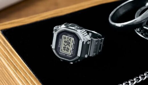 CASIO 時計事業50周年を記念したリングウォッチが国内12月13日に発売［CRW-001-1JR］