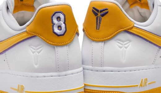 Nike × Kobe Bryant Air Force 1 Low Retro QS “White”が国内12月6日に発売［FZ1151-100］