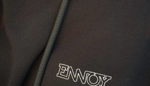 ENNOY『ELECTRIC LOGO TURTLENECK & SWEATPANTS』が国内11月22日より抽選販売