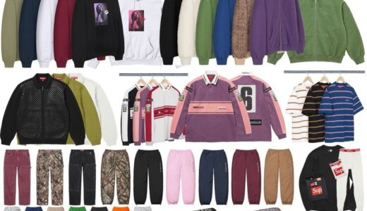 Supreme x Kate Moss 24FW Week14が国内11月23日に発売【全商品一覧 価格など / 2024FW】