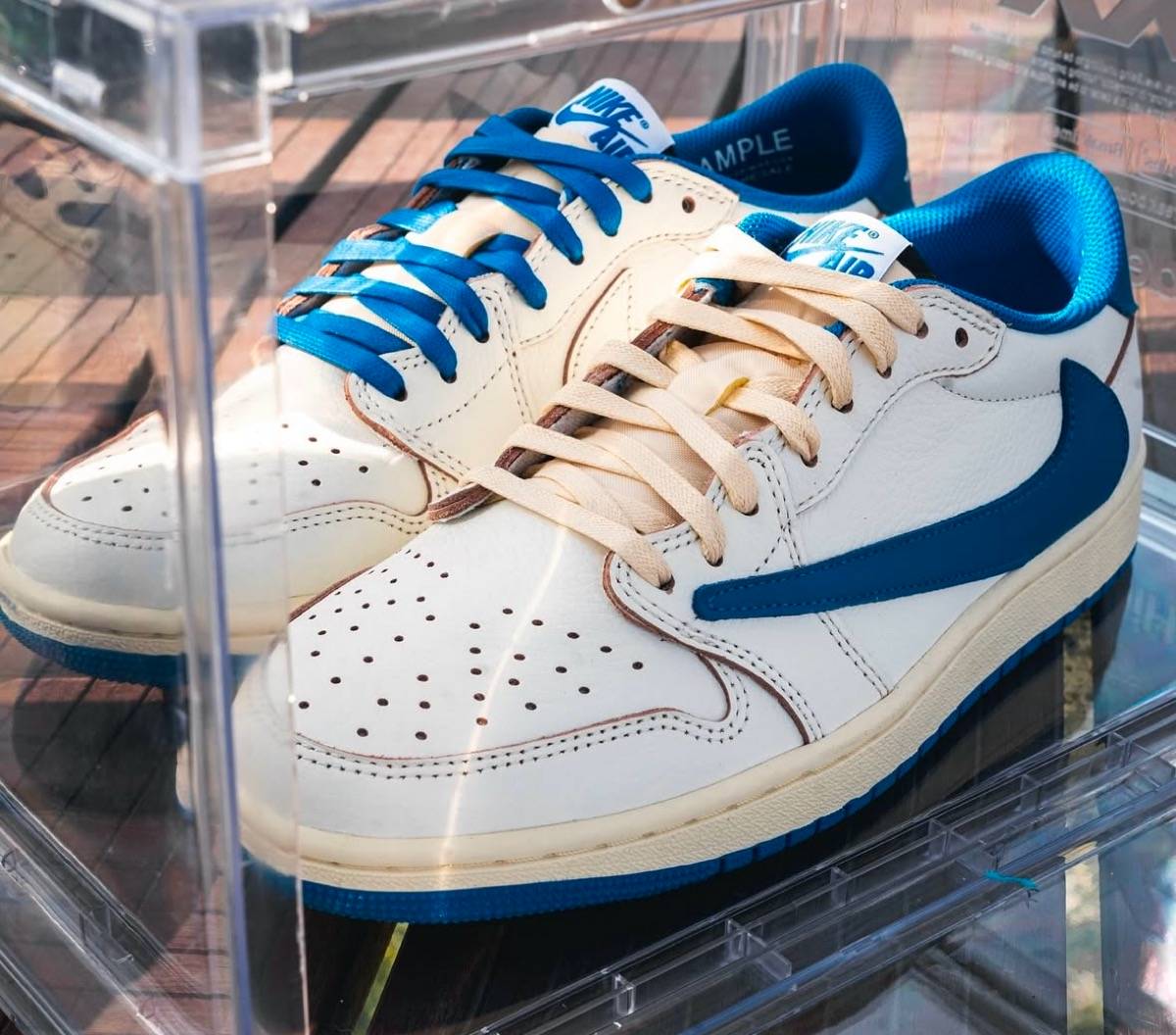 Travis Scott x Nike x FRAGMENT Air Jordan 1 Low OG SP “Sail