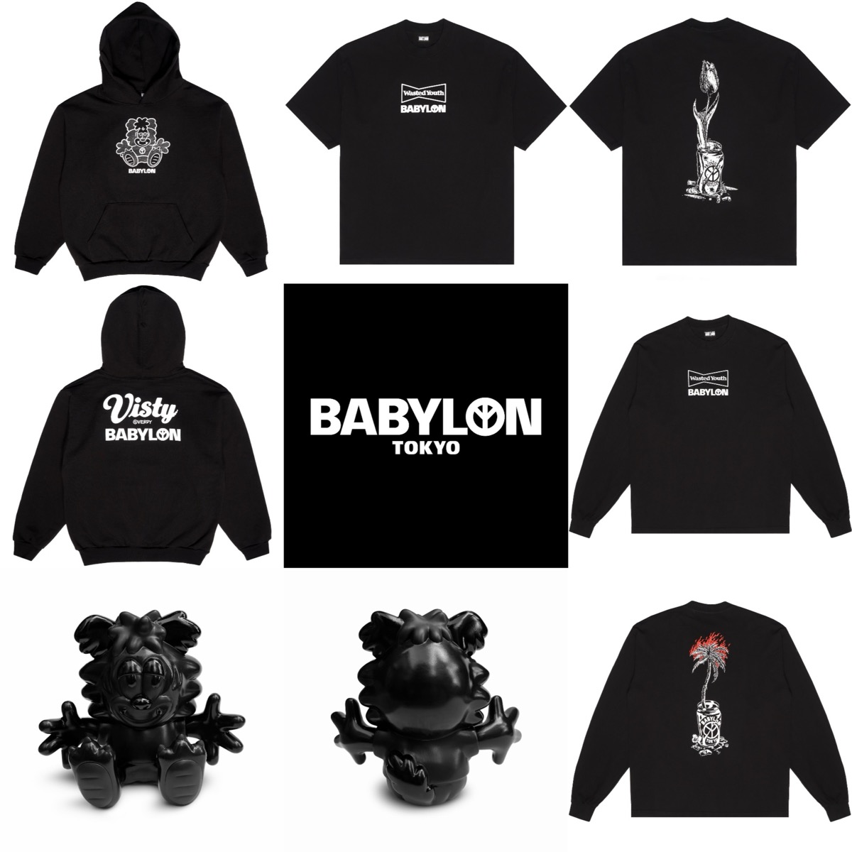 VERDY / Wasted Youth x Babylon 東京旗艦店オープン記念コレクションが国内12月14日に発売 | UP TO DATE