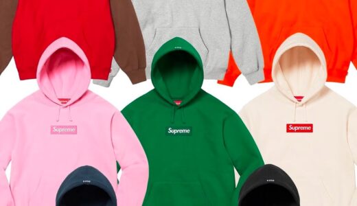 Supreme 24FW WEEK17 US / EU / UK 海外の完売タイムランキングが公開