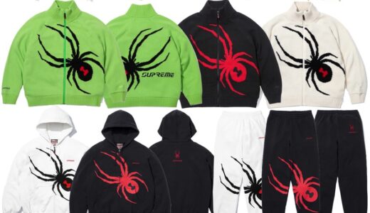 Supreme x Spyder 24FW Week18が国内12月21日に発売【全商品一覧 価格など / 2024FW】