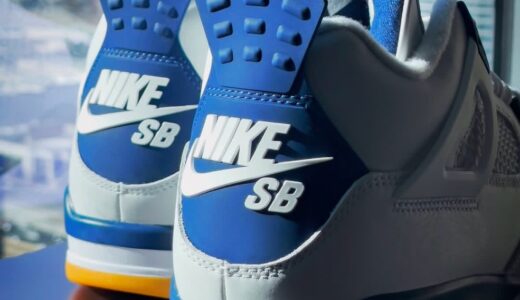 Nike SB x Air Jordan 4 SP “White Navy”が国内3月18日より発売［DR5415-100］