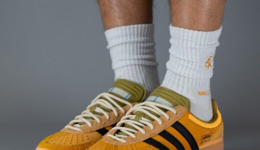 Bad Bunny x adidas Gazelle Indoor “Crew Yellow”が発売予定