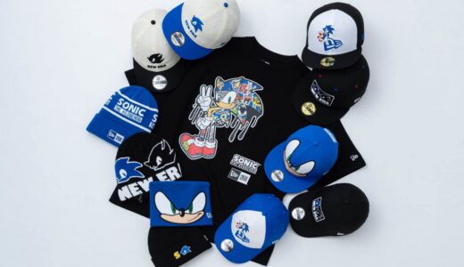 New Era®︎ x SONIC THE HEDGEHOG 初コラボコレクションが国内1月2日より発売