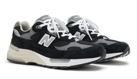 New Balance 992 “Black”が国内3月21日より復刻発売［U992BK］