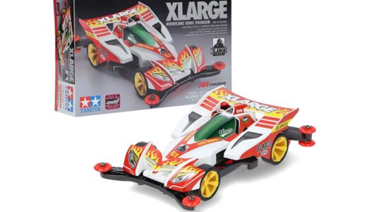 XLARGE®︎ x TAMIYA ミニ四駆『HURRICANE SONIC』が国内12月28日に発売