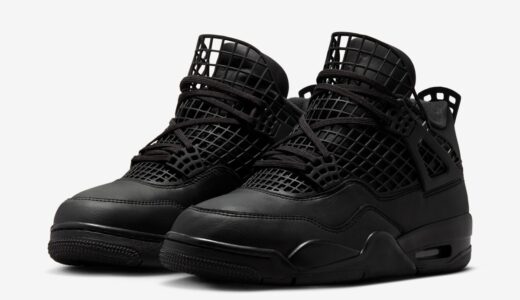 Nike Wmns Air Jordan 4 Retro Net “Black”が2月26日に発売予定［FN7251-001］