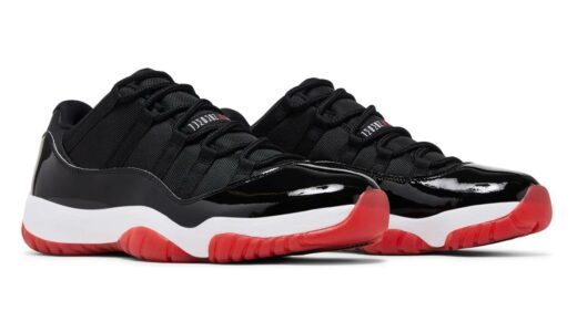 Nike Air Jordan 11 Retro Low “Bred”が4月26日に発売予定［FV5104-006］