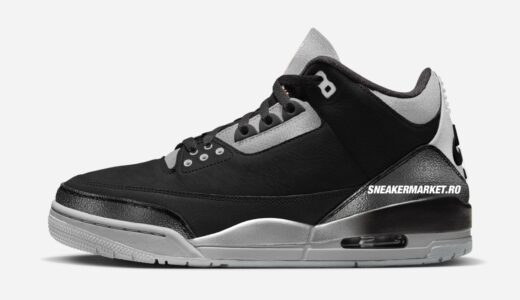 Nike Air Jordan 3 Retro MEX “Black and Metallic Silver”が発売予定 ［IH0401-001］