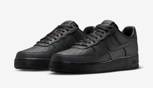 .SWOOSH x Nike Air Force 1 Low “Triple Triple Black”が発売予定 ［HJ9348-001］